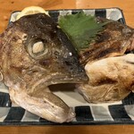 光寿司 - かぶと焼き（カンパチ）