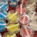 わくわく広場 - 料理写真:煌びやか色彩の琥珀糖の数々