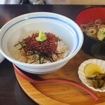 蕎麦DAYS - ミニいくら丼セット