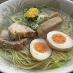 ラーメン河 - ゆず塩ラーメンかな