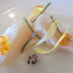 ガーデンレストラン徳川園 - 帆立貝と蕪のサラダ