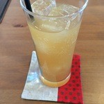 直食 - 畑のひき肉のキーマカレー　自家製ジンジャーエール（他チョイス可）