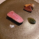 アロセリア ラ パンサ - 熊本あか牛のステーキ