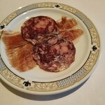 アロセリア ラ パンサ - イベリコ豚ベジョータの生ハム、腸詰盛り合わせ