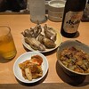 清香園 - とんそく焼き、ホルモン煮込み、キムチ