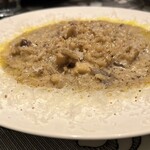 創作イタリアン肉バル スオーノ - 五種キノコのポルチーニリゾット