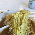 食堂しなの - 細麺