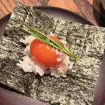 鶏けん - きんかんの握り！