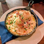 PEZ - ホタテのカダイフ巻き　カリフラワーの白味噌グラタン