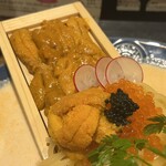 MEAT×WINE BISTRO DOMANNAKA - 箱生ウニ