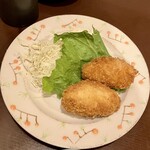 厨房子だぬき - カニクリームコロッケ620円