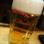 浪花ひとくち餃子 餃々 - 生ビール