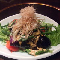土佐料理 祢保希 新宿店 - 茄子たたき　500円