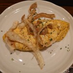 カデルムーロ - ジャガイモとキノコのオムレツ　トリュフ風味