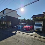 とろんと - 店舗外観、駐車場