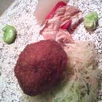 六雁 - 12月　石垣牛メンチ