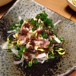 本町 轟 - 鶏ささみたたきの香味あえ