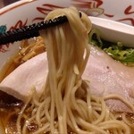 斗香庵 - 中華そばのストレート麺