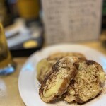 わがままダイニング 粋々 - アンチョビチーズトースト