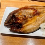 晴 - 羅臼産真ほっけ開き焼き　¥1500