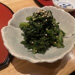 晴 - 春菊ナムル　¥580