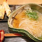 二代目平成麺業 - 天ぷらうどん