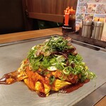 広島お好み焼 こてじゅう - こてじゅう焼き（1680円）