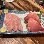 三ぶちゃん - 2点盛り　カマトロ　中トロ