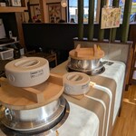 厚切りとんかつ よし平 - 炊き込みご飯コーナー