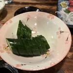 三ぶちゃん - ぬか漬けきゅうり