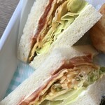 喫茶みどり - サンドイッチおいしかった