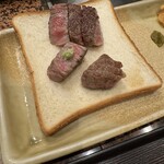鉄板焼ステーキ 一ッ葉ミヤチク - 