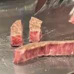 鉄板焼ステーキ 一ッ葉ミヤチク - 