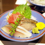 藤吉 - 〆鯖、鮪、鰆のお刺身