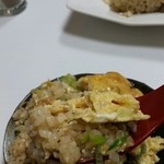 めだかタンタン - 2014.12.6 チャーハンにかに玉パイルダーオン！旨いよ！