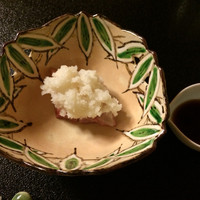 菊乃井 本店 - 向付  寒鰤 辛味大根
