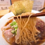 中華そば 雷杏 - 【熟成醤油の生姜中華そば】