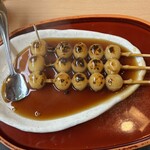 加茂みたらし茶屋 - みたらし団子です♪