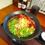 担担麺や 天秤 - 酸辣湯麺5辛