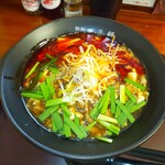 担担麺や 天秤 - 酸辣湯麺5辛