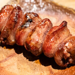 焼鳥 こばし - はつ[タレ]