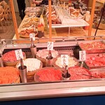 漁港食堂 - 刺身コーナー