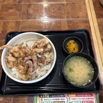 岩見沢サービスエリア（下り線） - 料理写真:「いかげそ丼」¥980