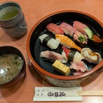 寿司海鮮 御旦孤 - おたんこにぎり ￥1,100