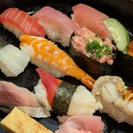 寿司海鮮 御旦孤 - おたんこにぎり ￥1,100