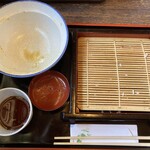 石挽　手打ち　いわもと - あっという間に食べてしまいました。