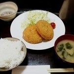 みのりや - ★メンチカツ定食