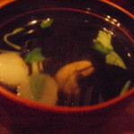 うなぎの魚伊 - 肝吸い　（うな重についてます）