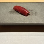 龍壽司 - あおりいか食感の赤身