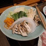 しゃぶ禅 - しゃぶしゃぶの野菜です。